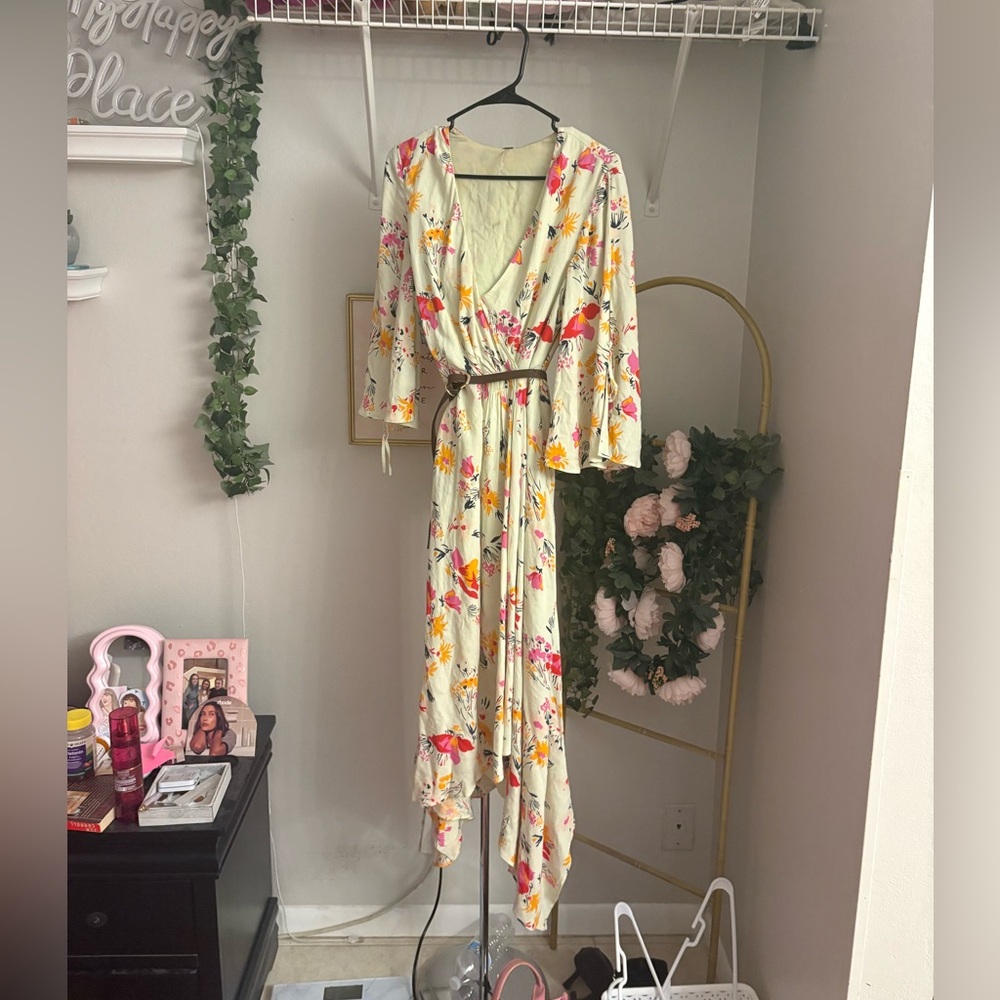 Free People Floral Maxi Dress